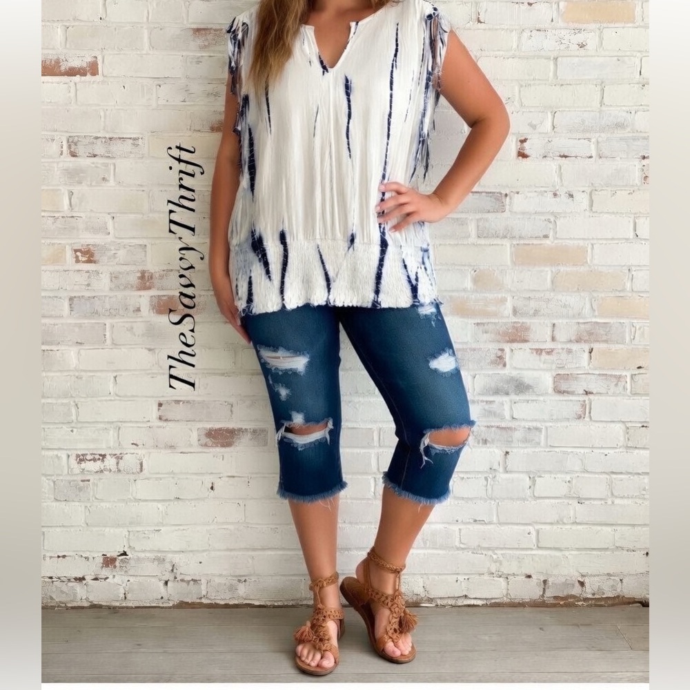 Women’s Knox Rose Tie Dye Pattern Blouse